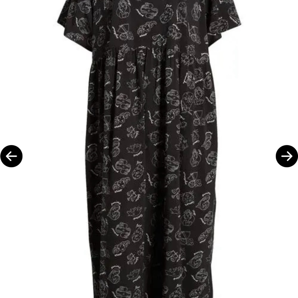 Dressed in LALA Zodiac print maxi dress NWT